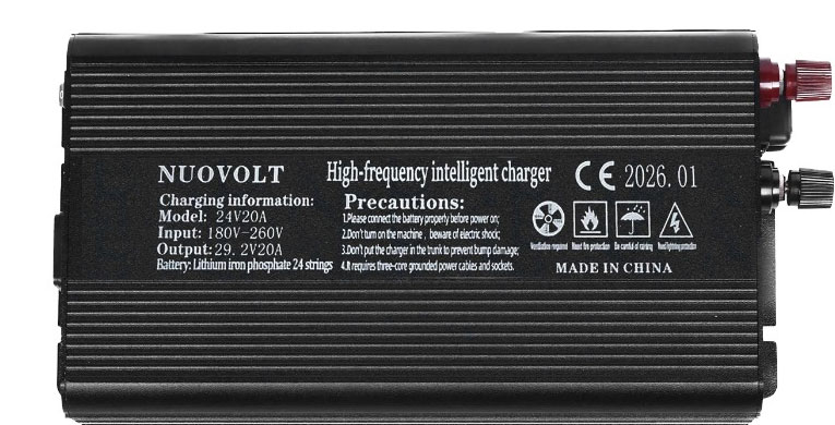 NUOVOLT AC-DC akü şarj cihazı