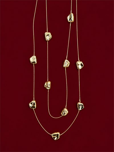 Alessia Necklace İkili Kolye (75 cm) (90 cm)
