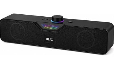 Blic Bls-86 Bluetooth 5.4 Mini Soundbar 6W Rms 1500MAH Kablosuz Masaüstü Hoparlör Tf Kart USB Destekli Siyah