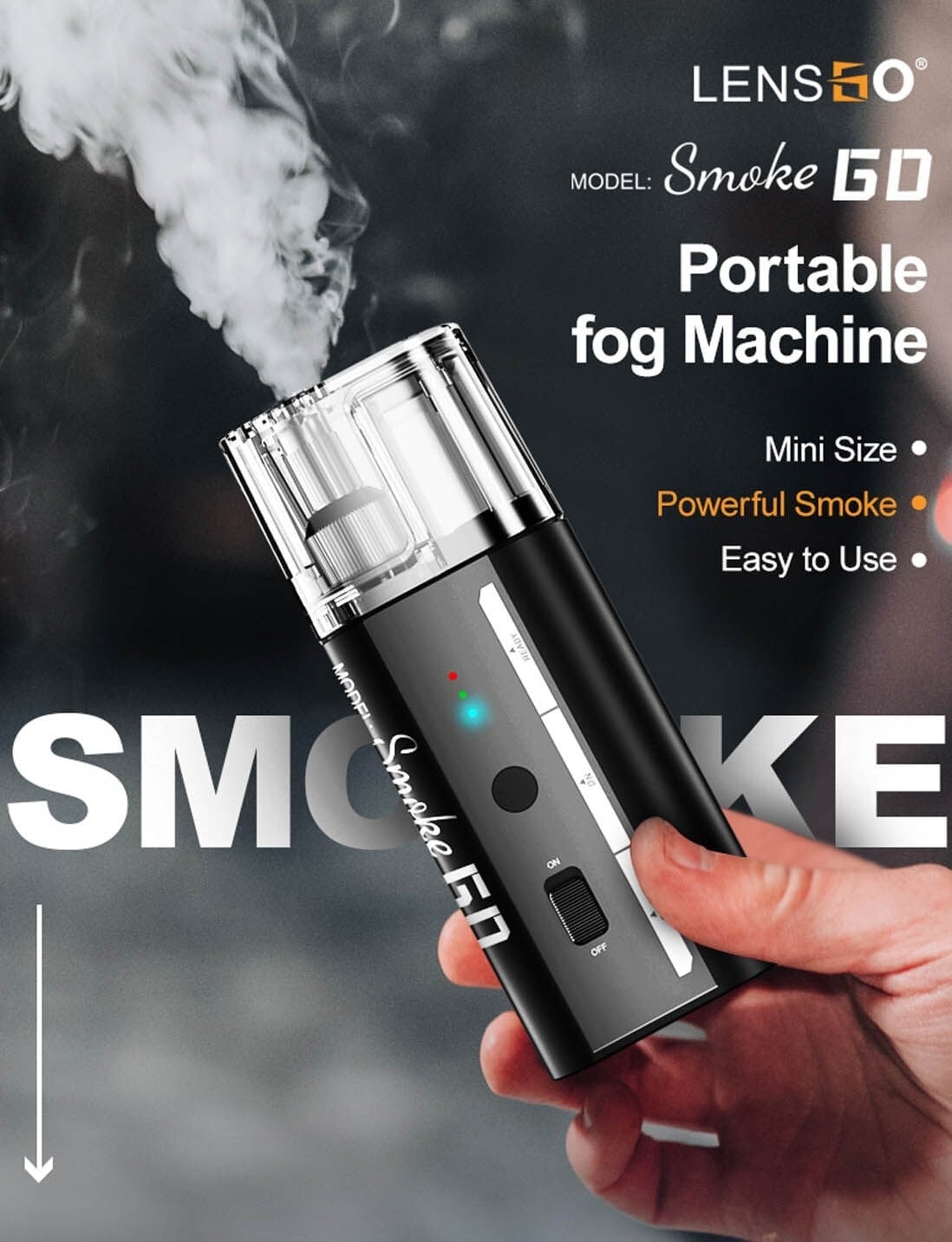 LENSGO LENSGO Smoke Go Duman Makinesi Görsel 6