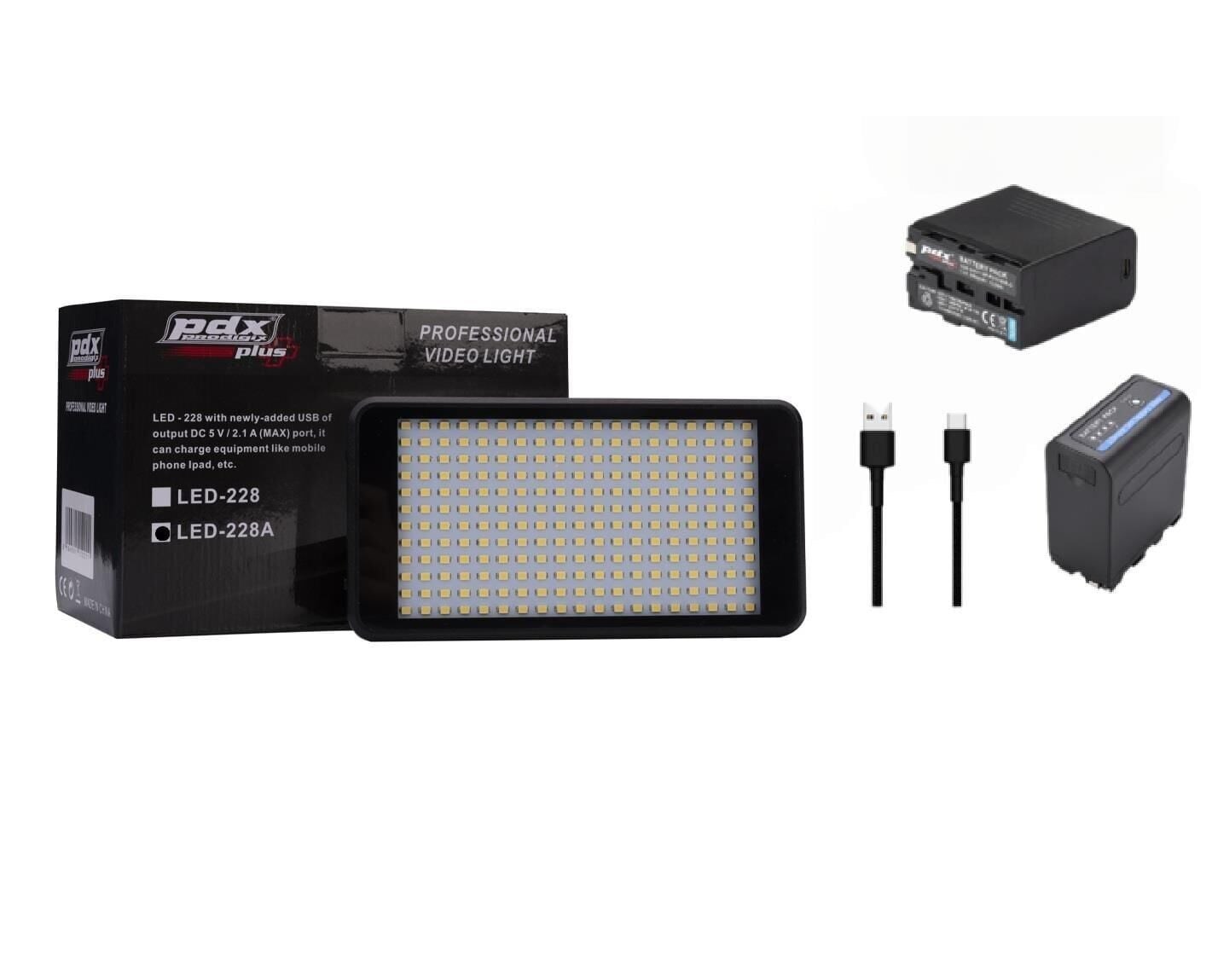 PDX PDX 228 LED Video Işığı Görsel 2