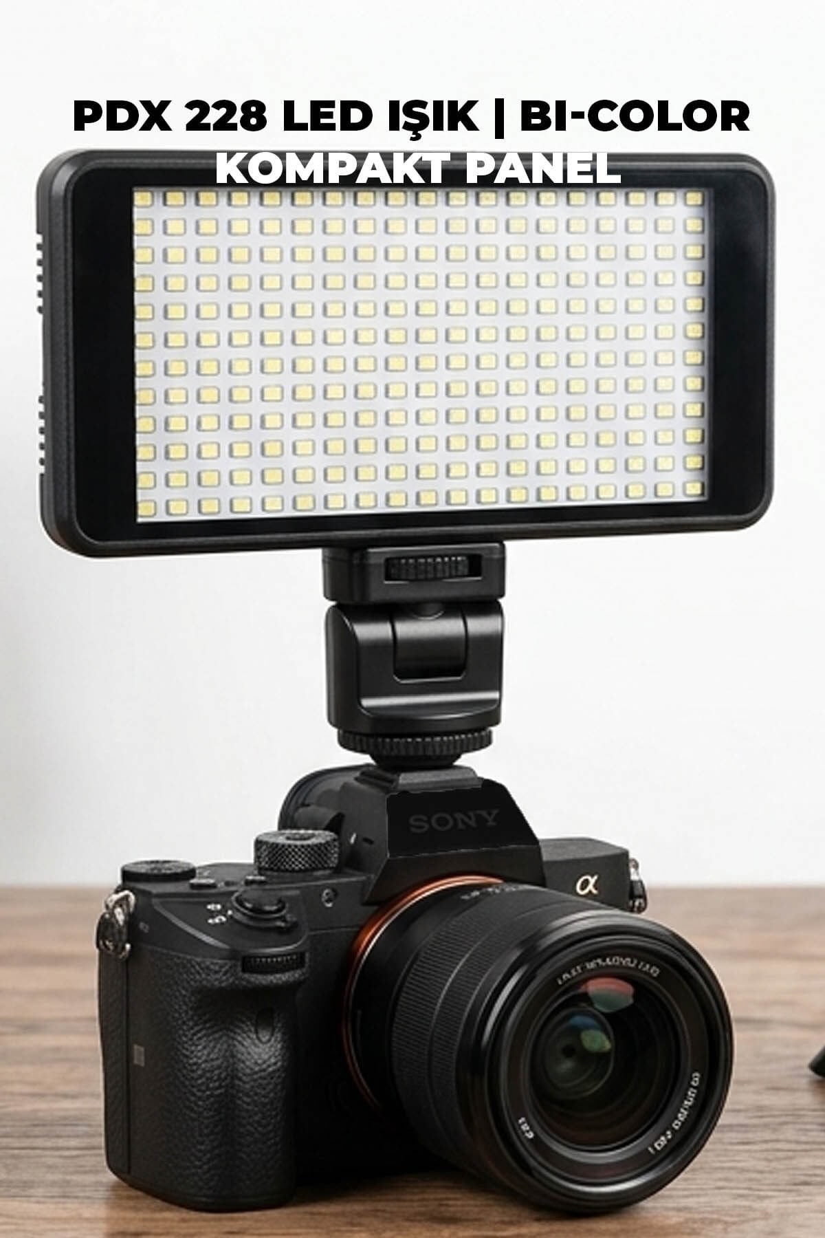 PDX PDX 228A Bi-Color Bataryalı LED Işık Seti Görsel 3