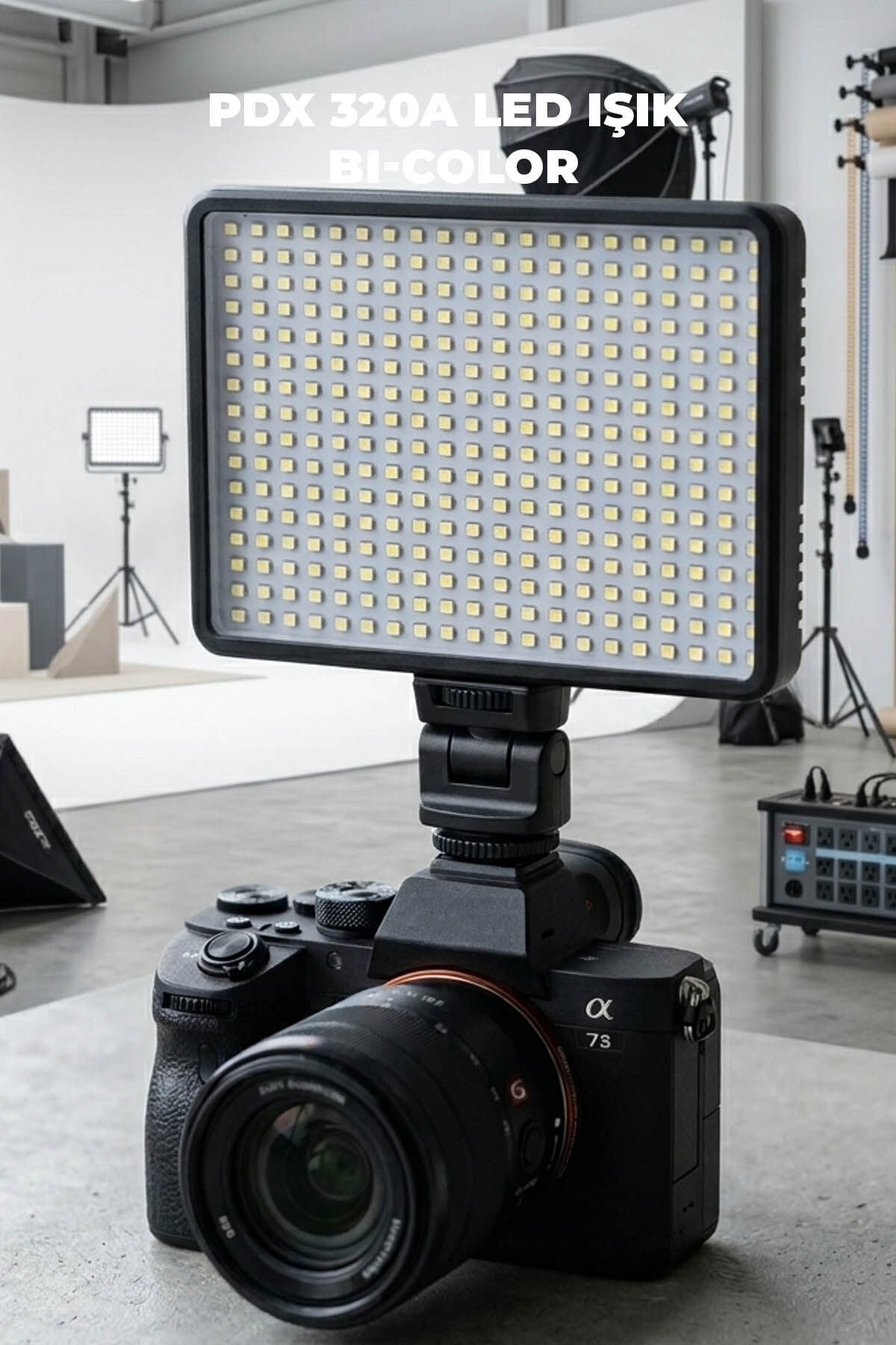 PDX PDX 320A Bi-Color Bataryalı Led Işık Seti Görsel 2