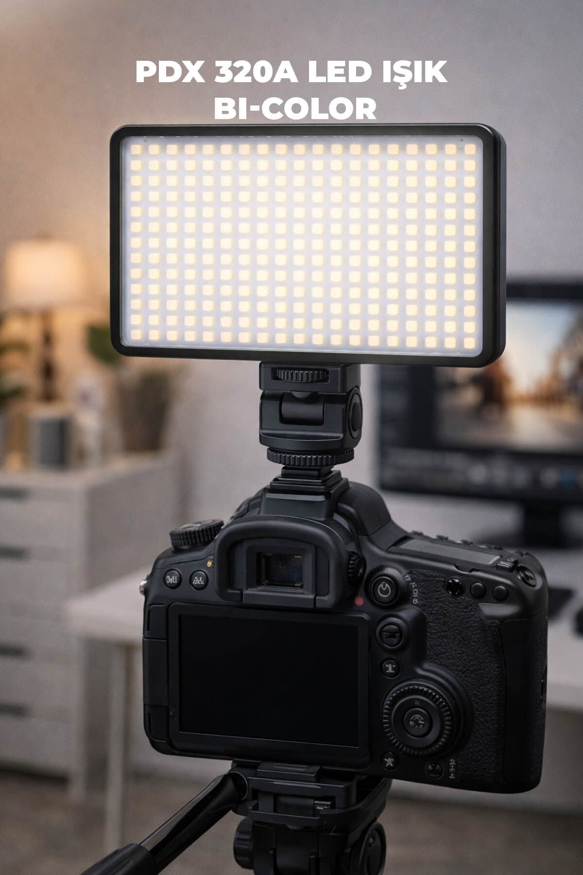 PDX PDX 320A Bi-Color Bataryalı Led Işık Seti Görsel 4