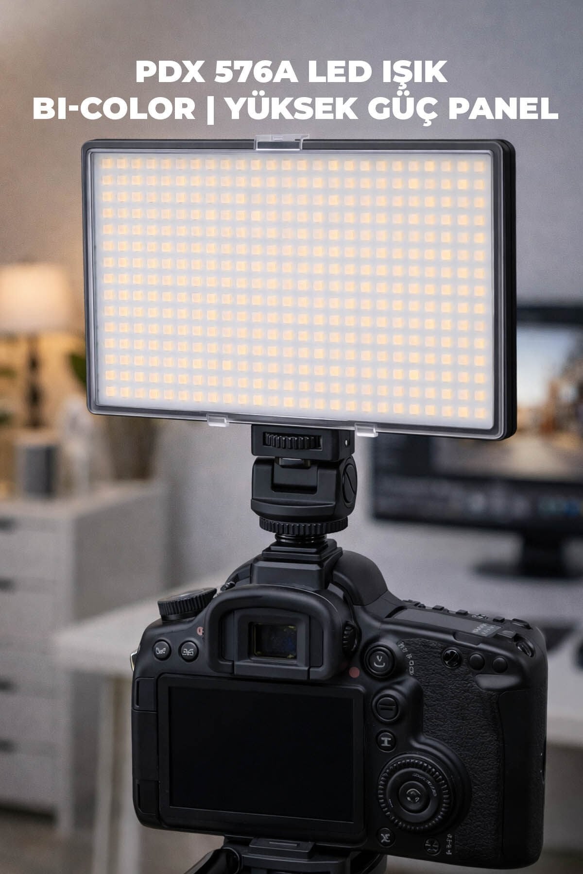 PDX PDX 576A Bi-Color Bataryalı LED Işık Seti Görsel 4