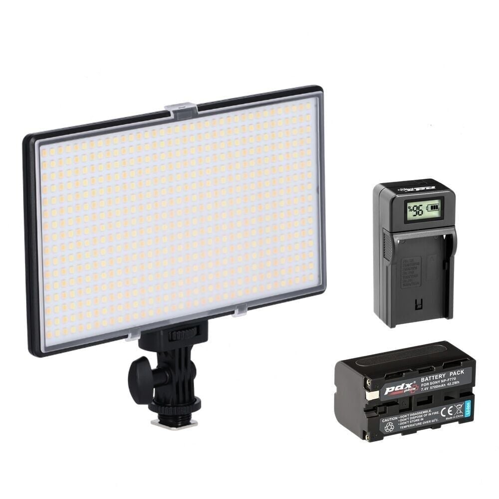 PDX PDX 576A Bi-Color Bataryalı LED Işık Seti Görsel 3