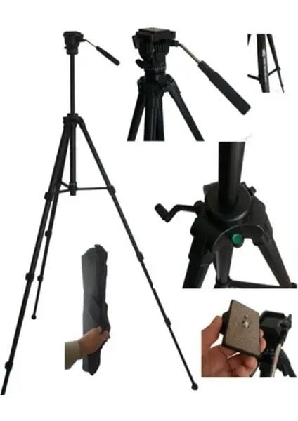 PDX PDX 701 Profesyonel Tripod Görsel 5