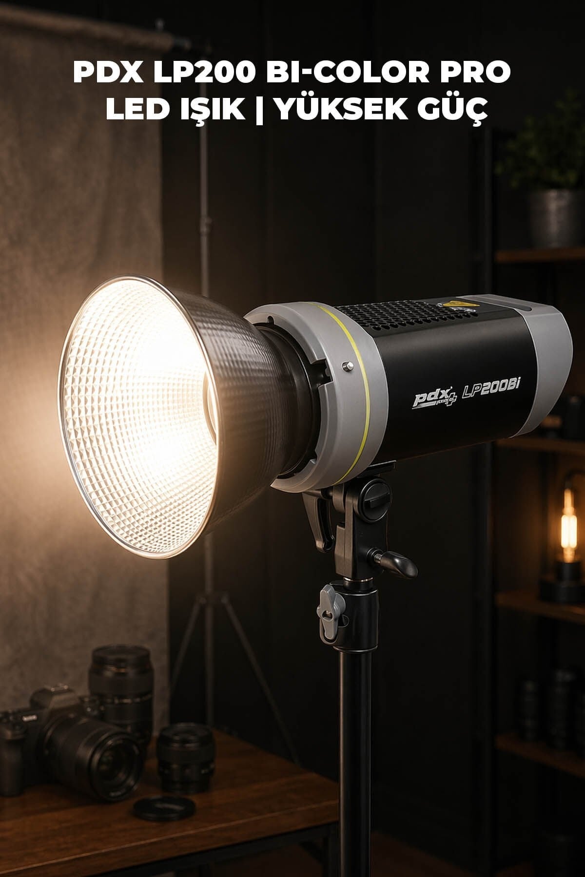 PDX PDX LP-200Bi Bi-Color Stüdyo LED Işık Görsel 4