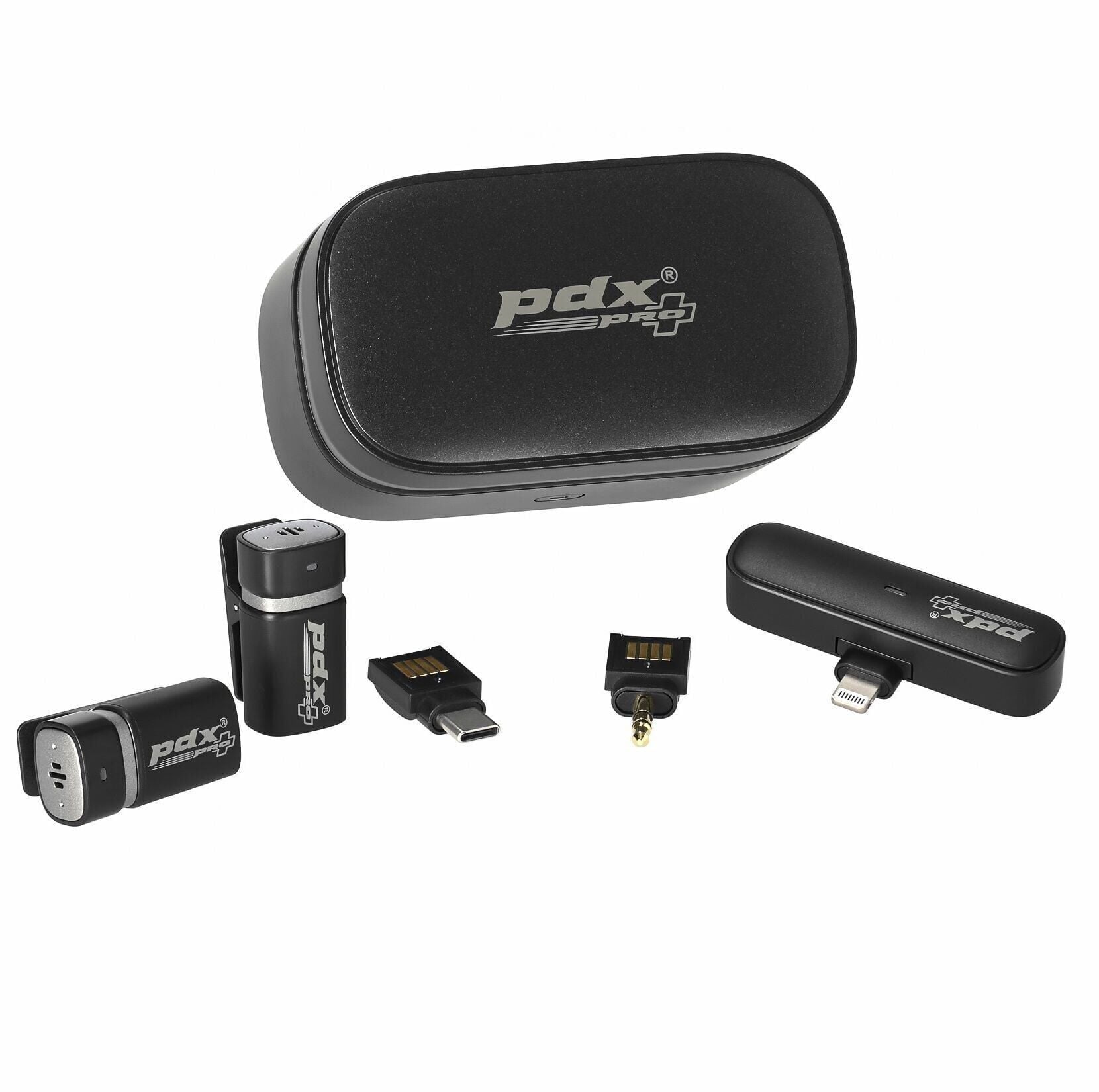 PDX PDX S9 Pro İkili Kablosuz Yaka Mikrofonu Görsel 2