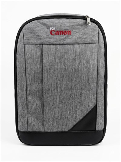 PDX Canon Uyumlu Gri Fotoğraf Makinesi Çantası
