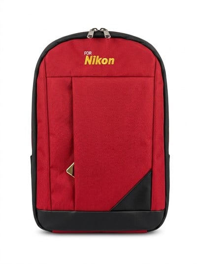 PDX Nikon Uyumlu Kırmızı Fotoğraf Makinesi Çantası