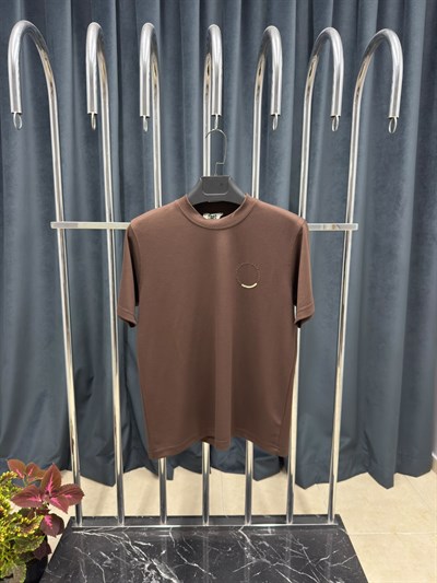 OBEC OYSHO KUMAŞ KAHVERENGİ TSHIRT