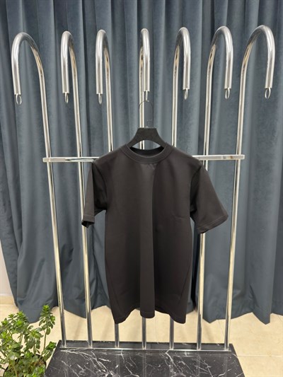 QBEC %100 PAMUK RAHAT KALIP BASİC SİYAH TSHIRT
