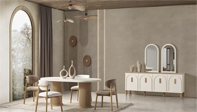 Bohem Yemek Odası Takımı