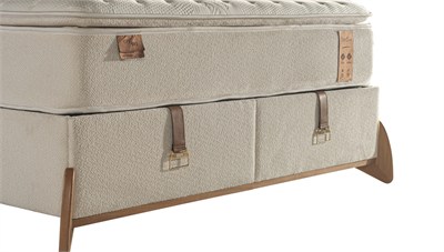 En953 Yatak Tencel Kumaş Yaylı Orta Sert