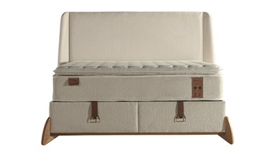 En953 Yatak Tencel Kumaş Yaylı Orta Sert