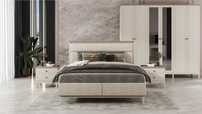 Flexi Gardırop 6 Kapaklı Trend Aynalı