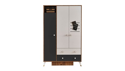Smart 3 Kapaklı Gardırop
