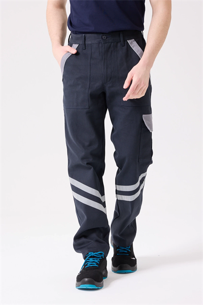 Kışlık Kaynakçı İş Pantolonu 7/7 Gabardin %100 Pamuk