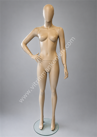 Polyester Vitrin  Bayan Boy Mankeni