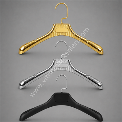 Soft Siyah/Gold/Krom Renk Bay/Bayan Ceket Askısı