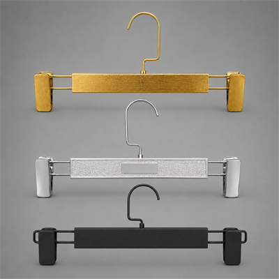 Etek Pantolon Askısı Siyah/Gold/Krom