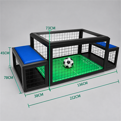 Mini Futbol Sahası Kapalı Spor Ekipmanı Masa Altı Futbol Oyunu