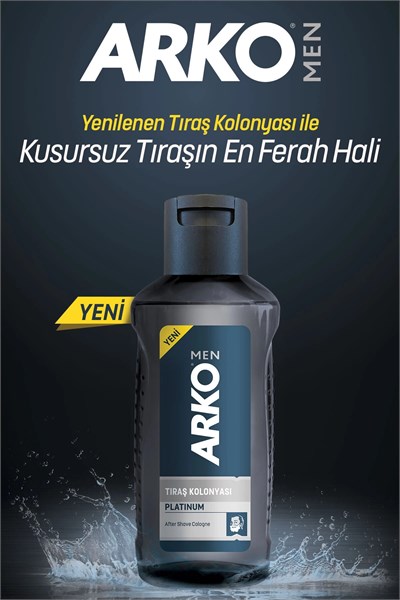 Arko Tıraş Kolonyası 255 ML Platinum