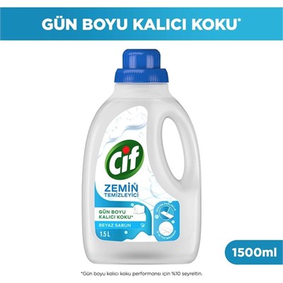 Cif Zemin Temizleyici Beyaz Sabun 1500 ml