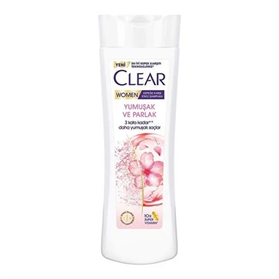 Clear Women Şampuan 350 ml Yumuşak Parlak