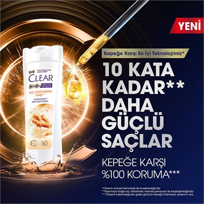 Clear Women Şampuan Saç Dökülmesine Karşı 350 ml