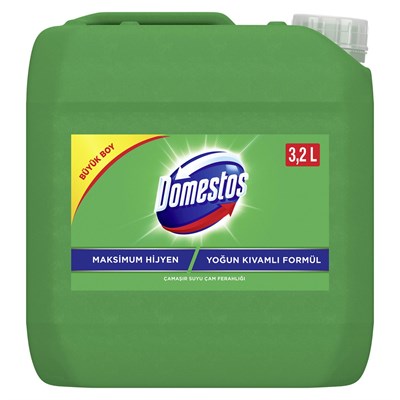 Domestos Çam Ferahlığı 2x3240 ml Çoklu Paket Çamaşır Suyu