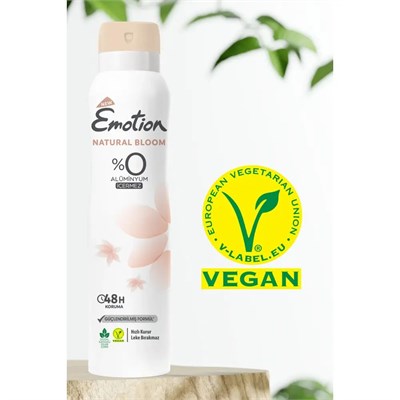 Emotion Deodorant 150 ml Natural Bloom