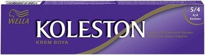 Koleston Single Açık Kestane 5/4 Tüp Saç Boyası