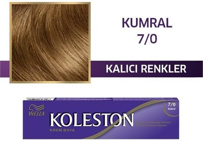 Koleston Single Kumral 7/0 Tüp Saç Boyası