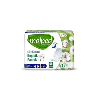 Molped Pure&soft Gece Tekli 6 lı