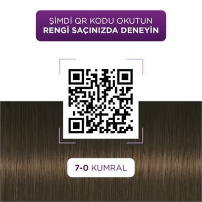Palette Göz Alıcı Renkler 7-0 Kumral