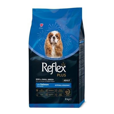 Reflex 8 kg Plus Somonlu Mini Ve Küçük Irk Yetişkin Köpek Maması