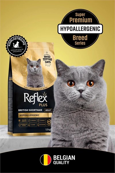 Reflex Plus British Shorthair 1.5 kg Tavuklu Yavru Kedi Maması