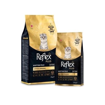 Reflex Plus Hipoalerjenik Scottish Fold Yavru Kedi Maması 1.5kg