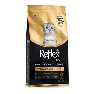 Reflex Plus Hipoalerjenik Scottish Fold Yetişkin Kedi Maması 1.5kg
