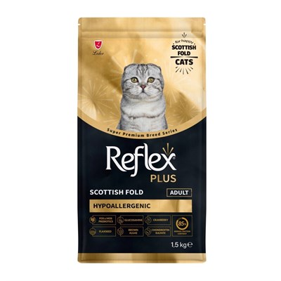 Reflex Plus Hipoalerjenik Scottish Fold Yetişkin Kedi Maması 1.5kg
