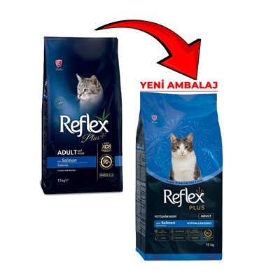 Reflex Plus Somonlu 15 kg Yetişkin Kedi Maması