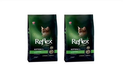 Reflex Plus Tavuklu Yavru 2x1.5 kg Kedi Maması