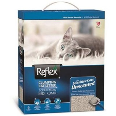 Reflex Sensitive Kokusuz Bentonit 6 lt Kedi Kumu