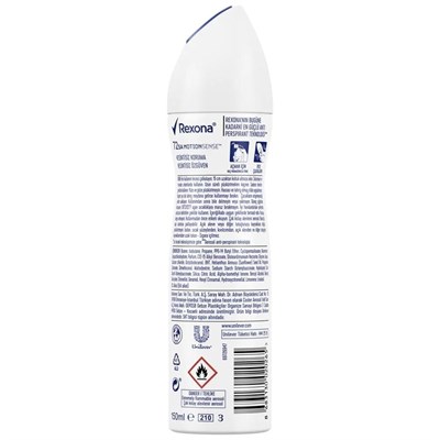 Rexona Pure İnvisible Black White 48h 150 ml Sprey Deodorant