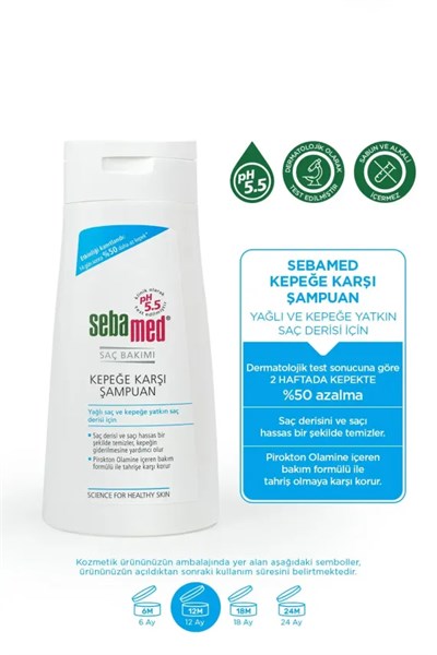Sebamed Anti Dandruff 200ml Kepeğe Karşı Önleyici Şampuan
