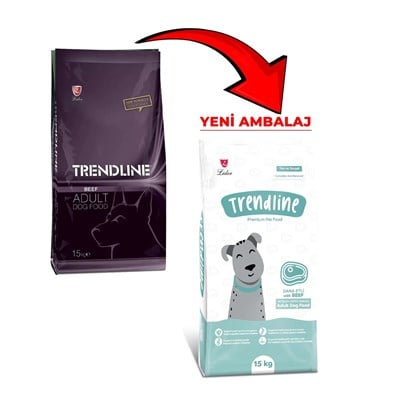 Trendline Biftekli Yetişkin 15 kg Kuru Köpek Maması