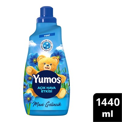 Yumoş Açık Hava Etkisi Mavi Gelincik Konsantre Yumuşatıcı 60 Yıkama 1.44 lt
