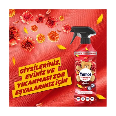 Yumoş Amber Yıkaması Zor Eşyalar için Sprey 450 ml